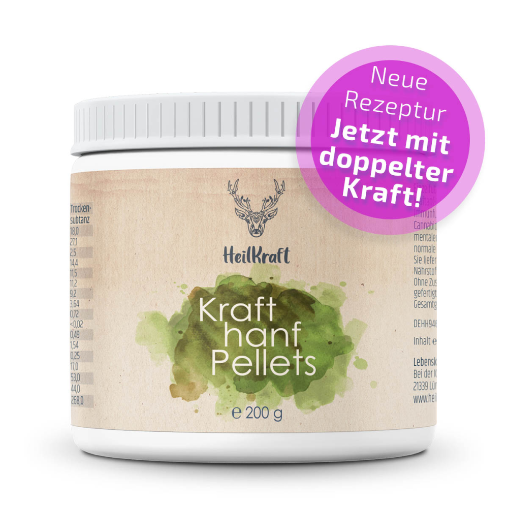 Heilkraft Krafthanf Pellets - 200 g