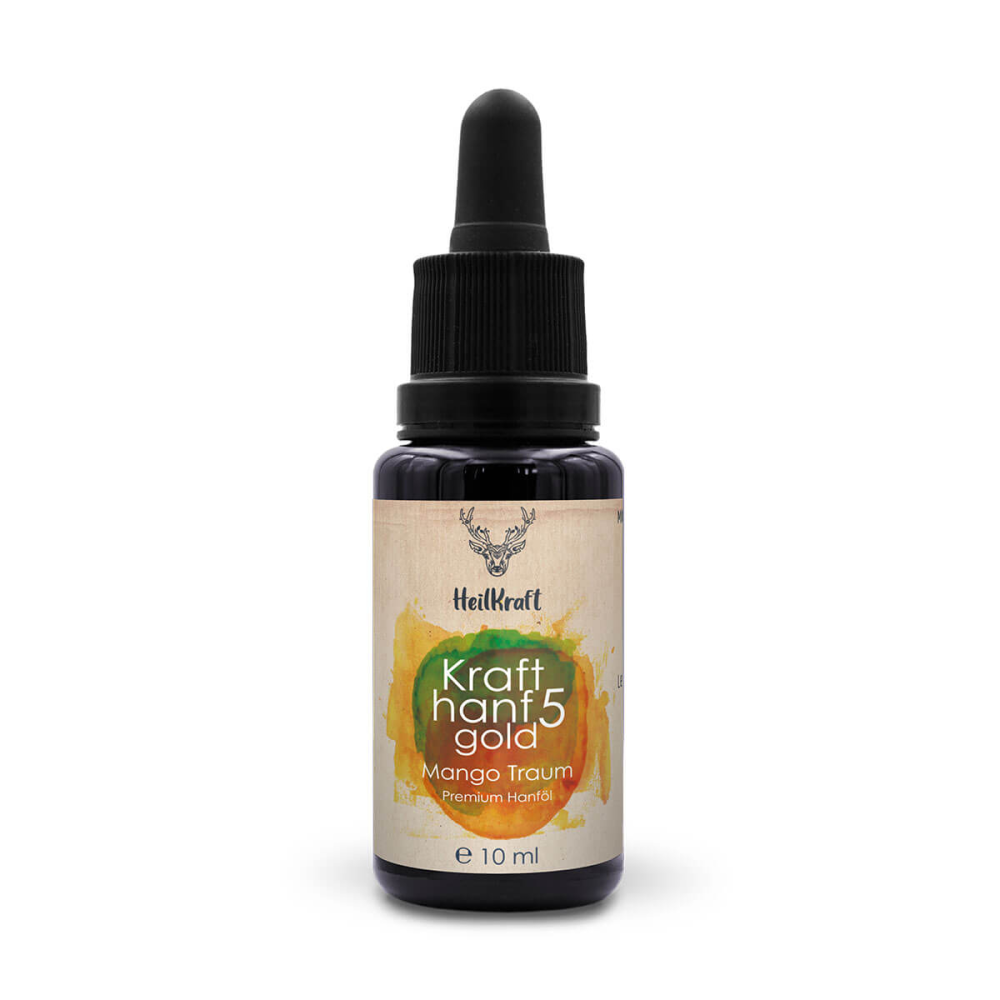 Heilkraft Krafthanf Gold 5 „Mangotraum“ - 10 ml