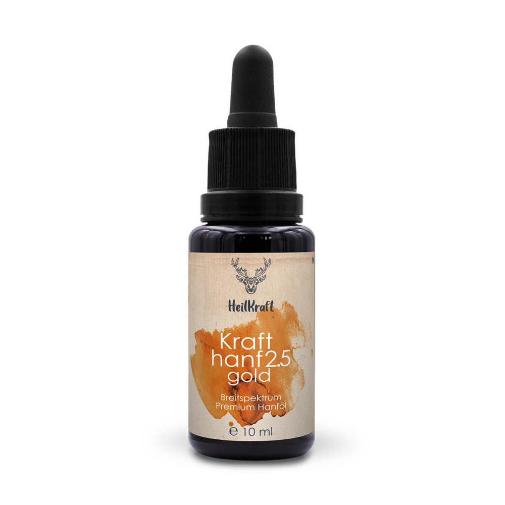 Heilkraft Krafthanf Gold 2.5 - 10 ml