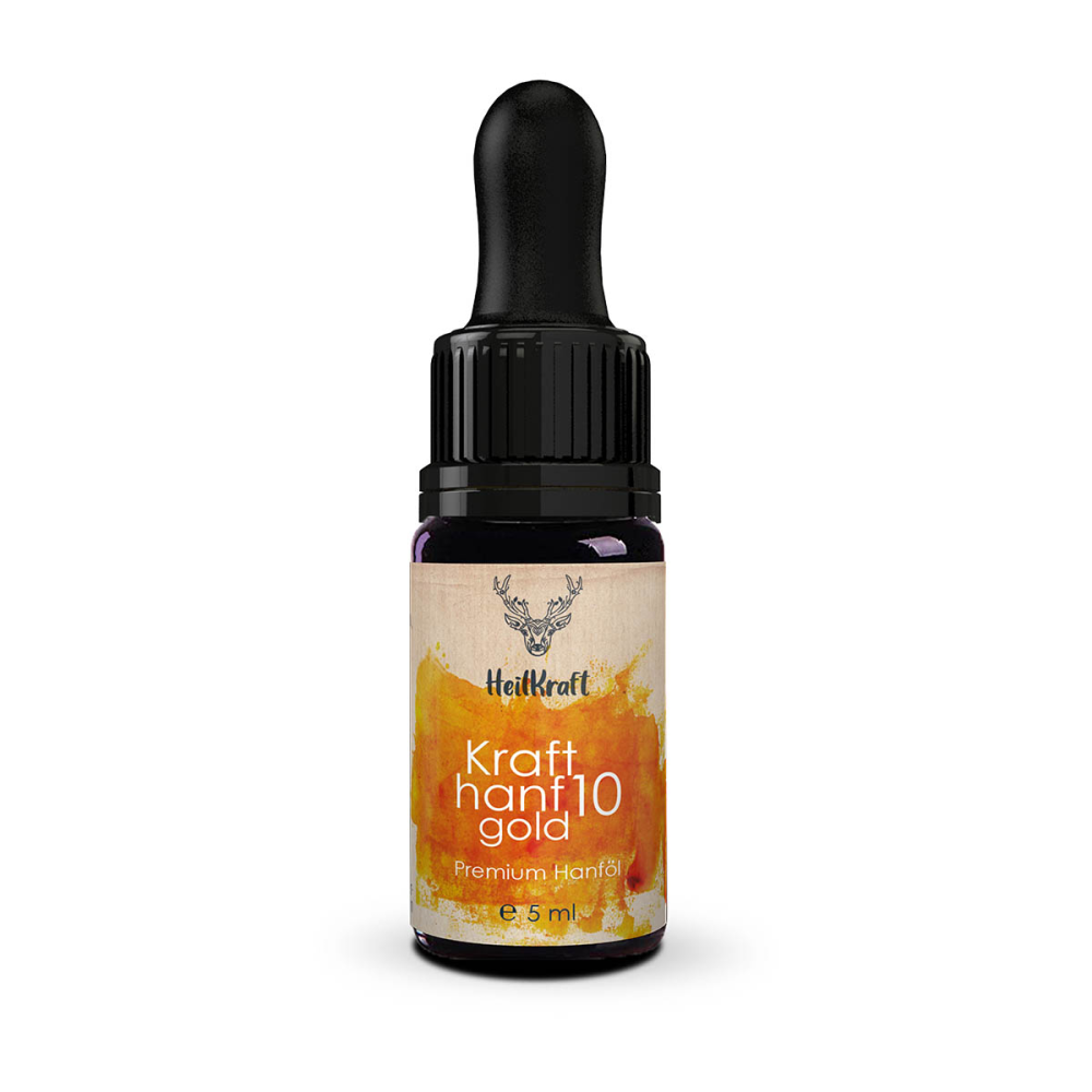 Heilkraft Krafthanf Gold 10 - 5 ml