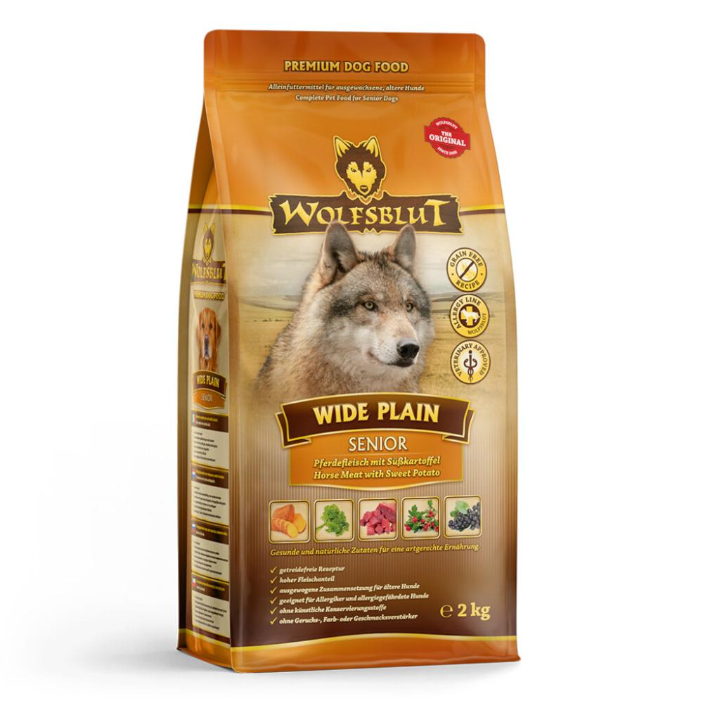 Wolfsblut Wolfsblut Can Senior Wide Plain - Pferd Süsskartoffel 2kg