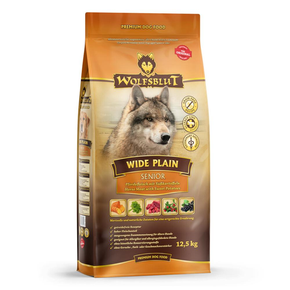 Wolfsblut Wolfsblut Can Senior Wide Plain - Pferd Süsskart 12,5kg