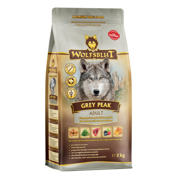 Wolfsblut wolfsblut grey peak adult ziege süsskartoffel