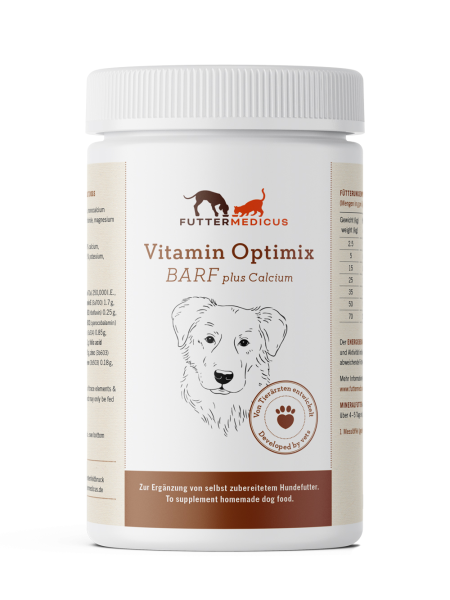 FutterMedicus Vitamin Optimix BARF plus Calcium 500g