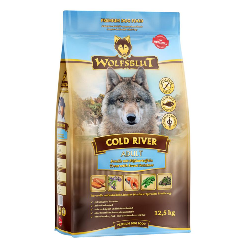 Wolfsblut Wolfsblut Cold River Forelle Süsskartoffel 12.5kg
