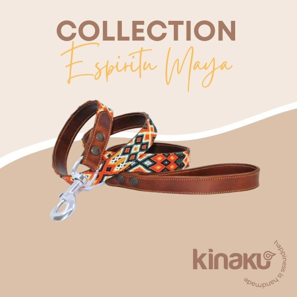 Kinaku Lederleine "Akumal" L/XL