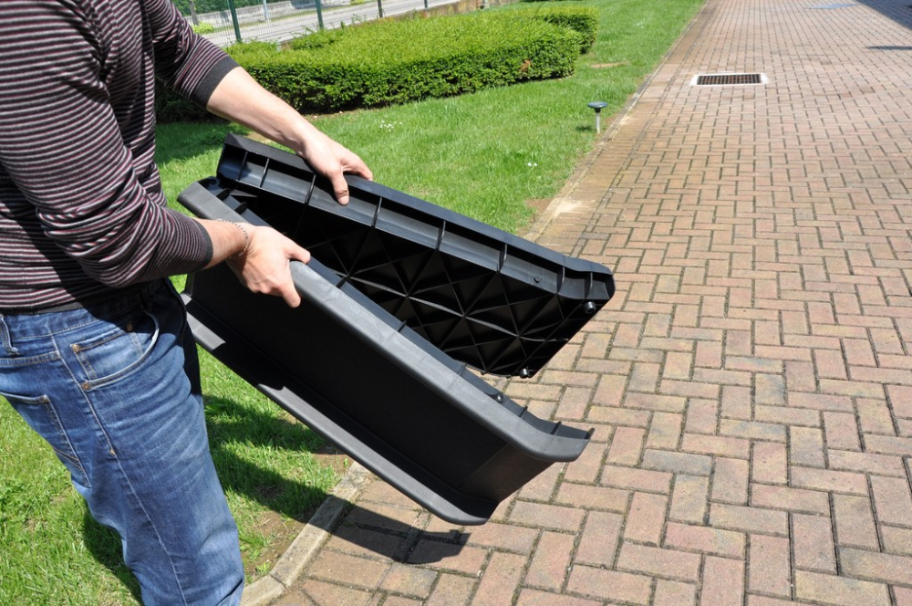 Walky Hunderampe faltbar Kunststoff, 38x155cm, bis 90kg