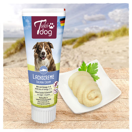 Hansepet Tubi Dog  Lachs 75g