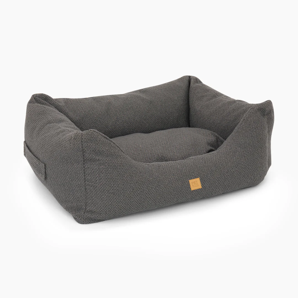 PET&CO Kingston Outdoor Hundebett Large Graphite 100x80x30 cm