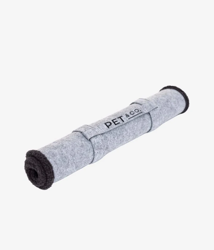 PET&CO Garry - luxury Dog Mat Gr.L 120x90cm Gray