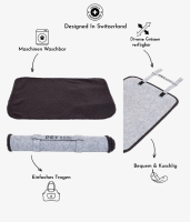 PET&CO Garry - luxury Dog Mat Gr.L 120x90cm Gray
