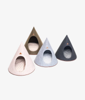 PET&CO Tonto - Luxury Dog and Cat Tipi Felt Gray