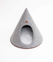 PET&CO Tonto - Luxury Dog and Cat Tipi Felt Gray