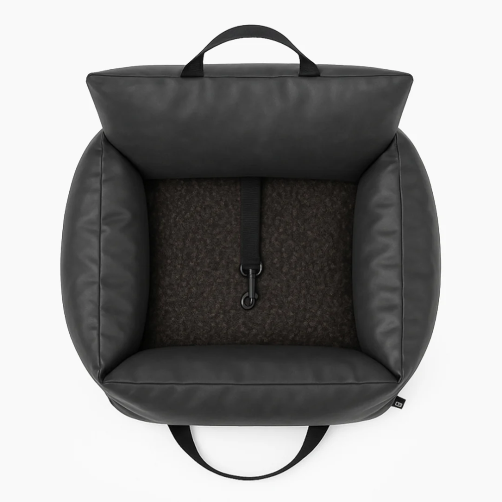 PET&CO Carlo Luxury Car Seat in Anthracite 53x47x44 cm