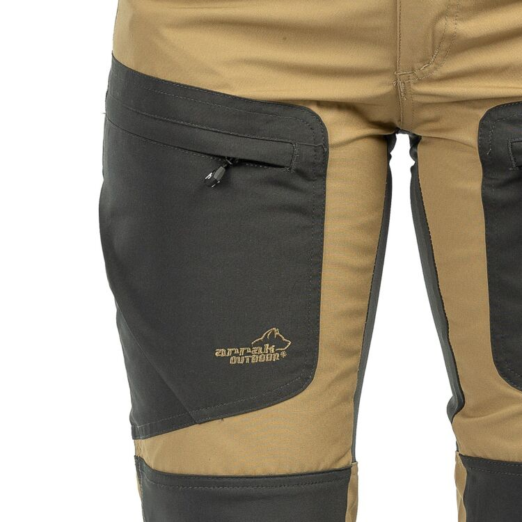 ARRAK Active Stretch Pant Short Women Khaki Gr.42