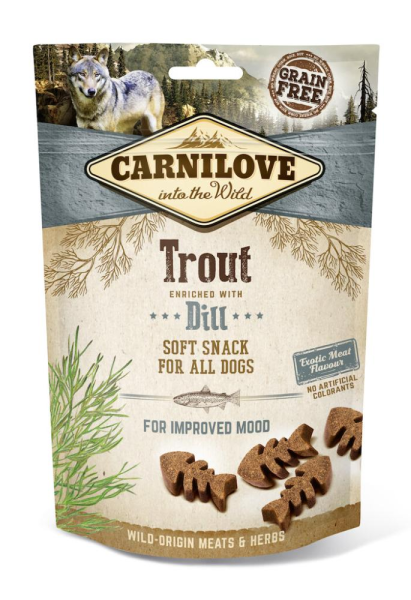 Carnilove Soft Snack Forelle Dill 200g