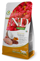 Farmina N&D Feline Wachtel Quinoa Skin&Coat 300g