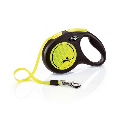 Flexi New Neon Tape L 5m gelb-schwarz