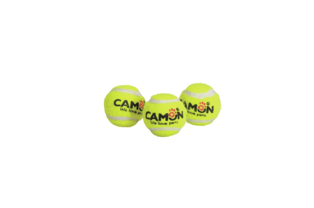 Camon Netz mit 2 Tennisbällen mit Stimme ø 7,5 cm