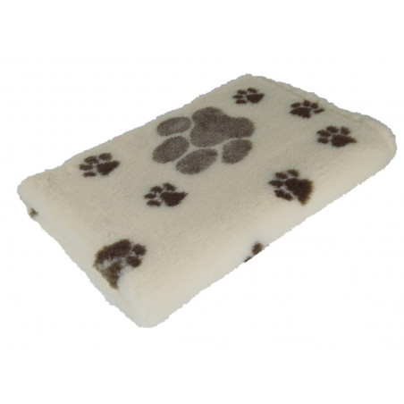 Hof Sonnenschein Vet Beddings Premium 80x50 cm Braun m. gr. beiger Pfote