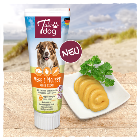 Tubi Tubi Dog Veggie Mousse 75g