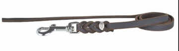 JHS Schleppleine Leder 15mm,7m