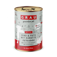 GRAU Kitten Rind & Pute mit Karotte