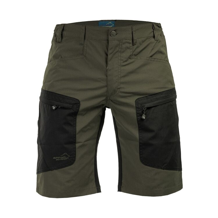 ARRAK Active Stretch Shorts Men Olive Gr. M
