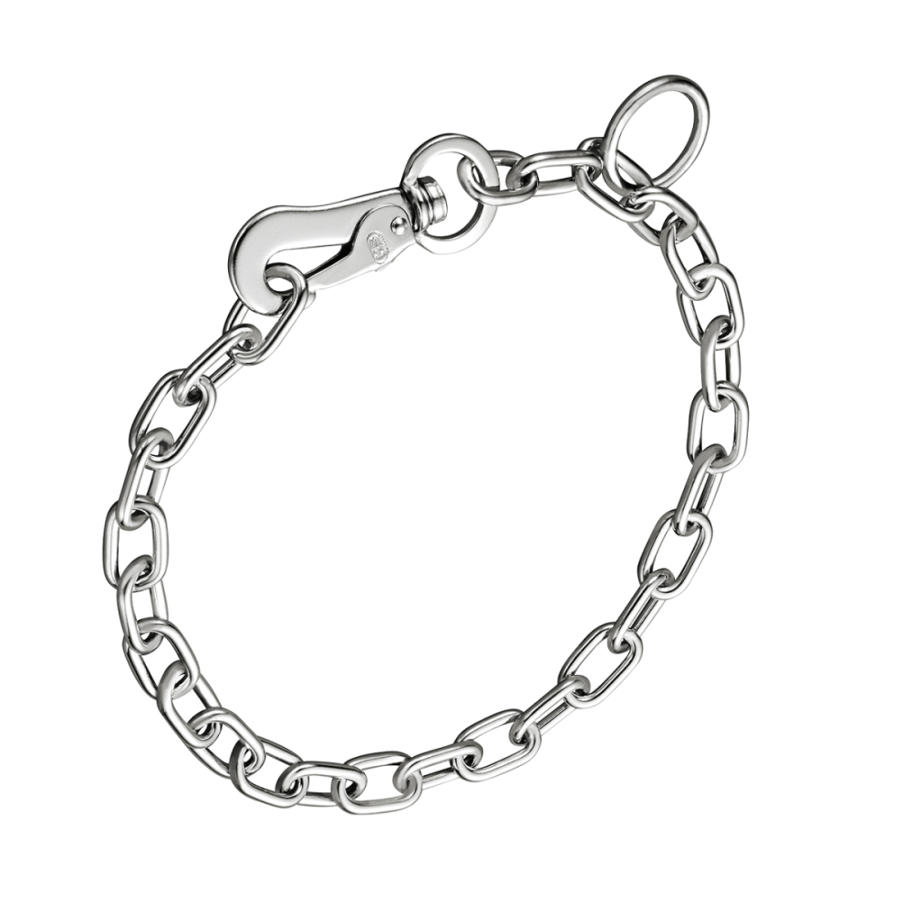 Sprenger Halskette Edelstahl mit Karabiner 3mm/60cm