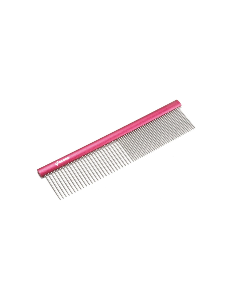 Record Metall-Kamm antistatisch, pink, 20 cm