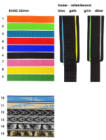 ZAMPA Trail-Outdoorgeschirr 25mm (L)