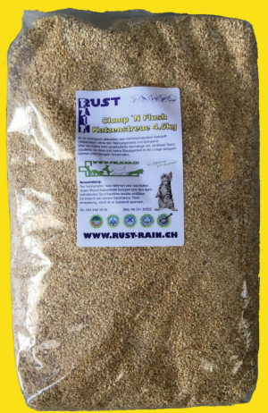 Rust Rain Katzenstreu Clump'Flush
