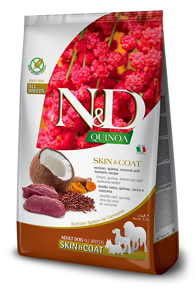Farmina N&D Hund Quinoa Skin&Coat Hirsch 7kg