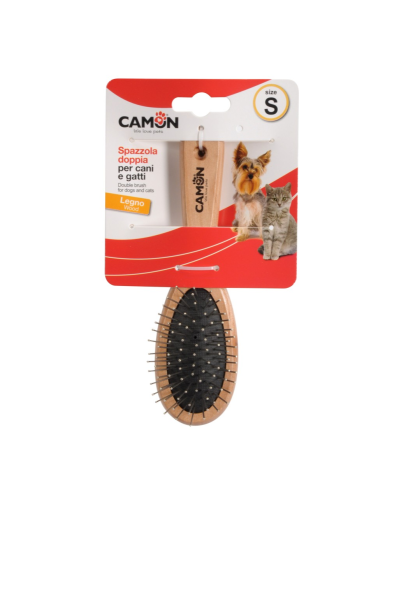 Camon Doppelte Holzbürste Small