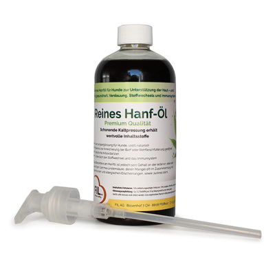 FIL Reines Hanf-Öl 500ml