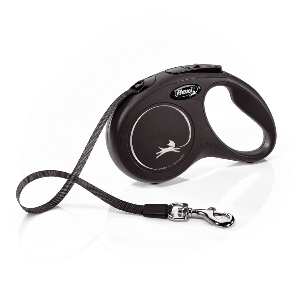 Flexi New Classic Tape schwarz M 5m
