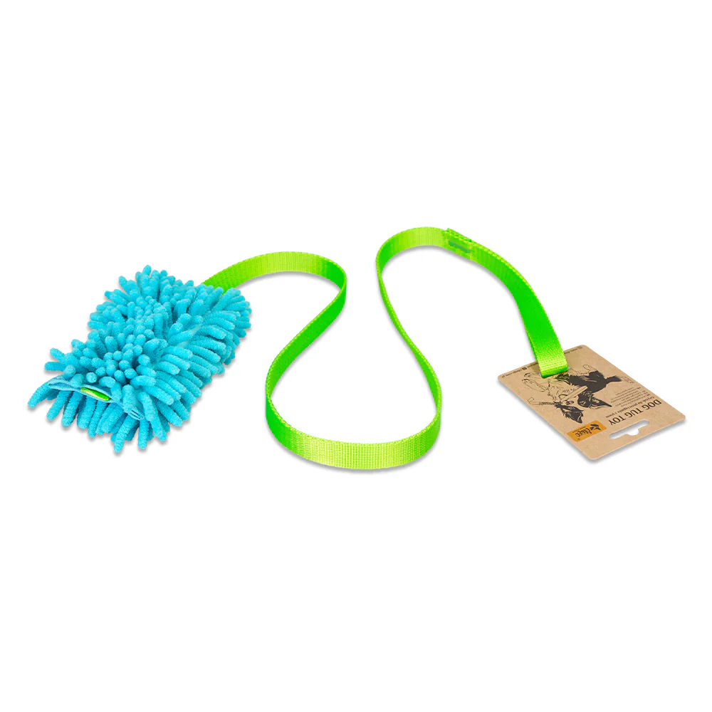 dingo Mop Boudin lang türkis/grün, Spielzeug mit Zotteln 130cm