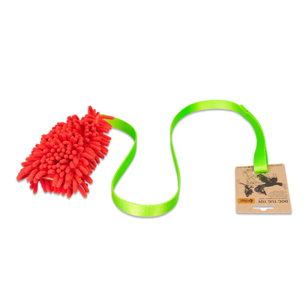 dingo Mop Boudin lang rot/grün, Spielzeug mit Zotteln 130cm