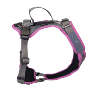 Grossenbacher Hundegeschirr Vary, grau/flieder,  3XS