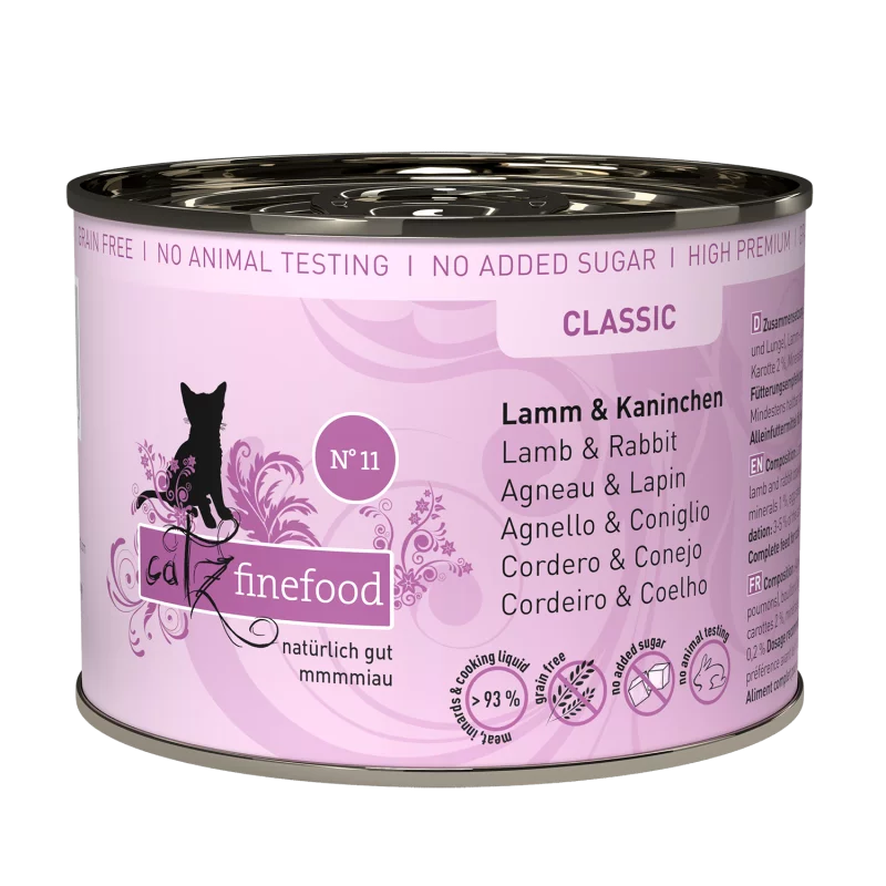 Finefood catz classic finefood N° 11 Lamm & Kaninchen