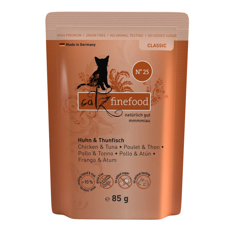 Finefood catz classic finefood No.25 Huhn&Thunfisch