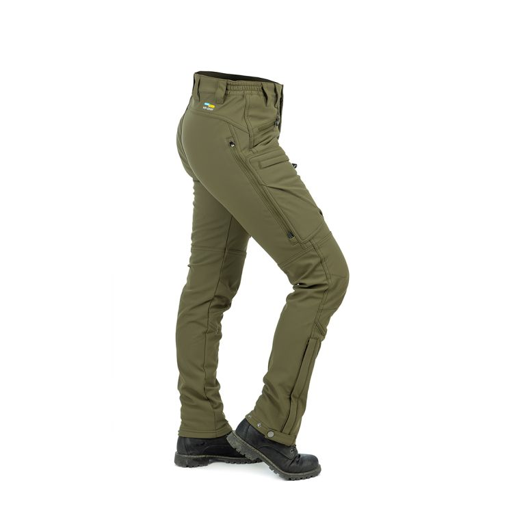 ARRAK Thermo Action Pant Short Lady, olive Gr.42