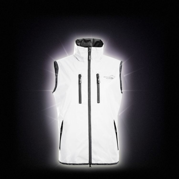 ARRAK High Visibility Weste Silber Lady Gr. XL