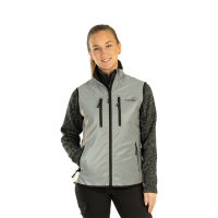 ARRAK High-Visibility Weste Silber Lady, Gr.XL