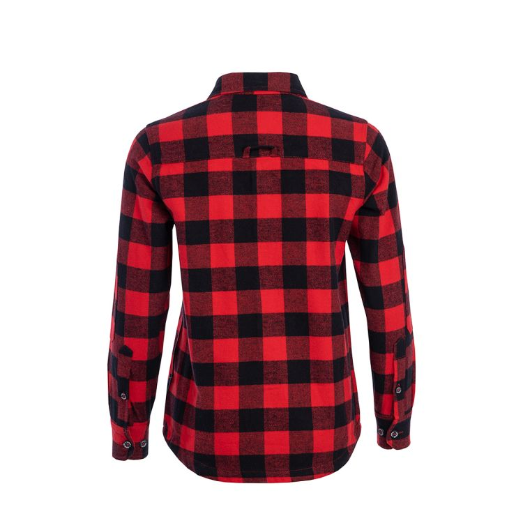 ARRAK Flanellhemd gefüttert rot Lady Gr.S