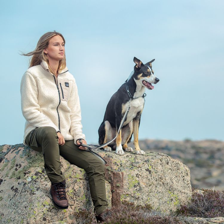 ARRAK Sherpa Fleece Jacke offwhite Lady, Gr. L