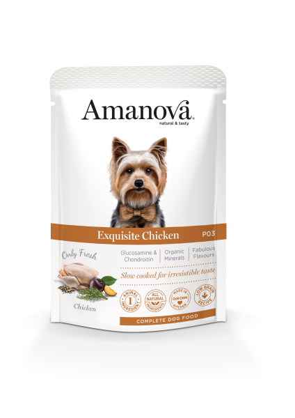 Amanova Canine Adult - Nassfutter Exquisite Chicken Low Grain - Huhn - P03