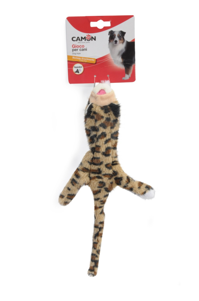 Camon Flache Plüschtiere Tiger, Eichhörnchen oder Stinktier 56cm