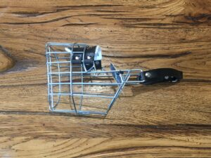 Chopo Maulkorb American Cocker Rüde verzinkt, L: 5.5 cm B: 7 cm U: 24 cm