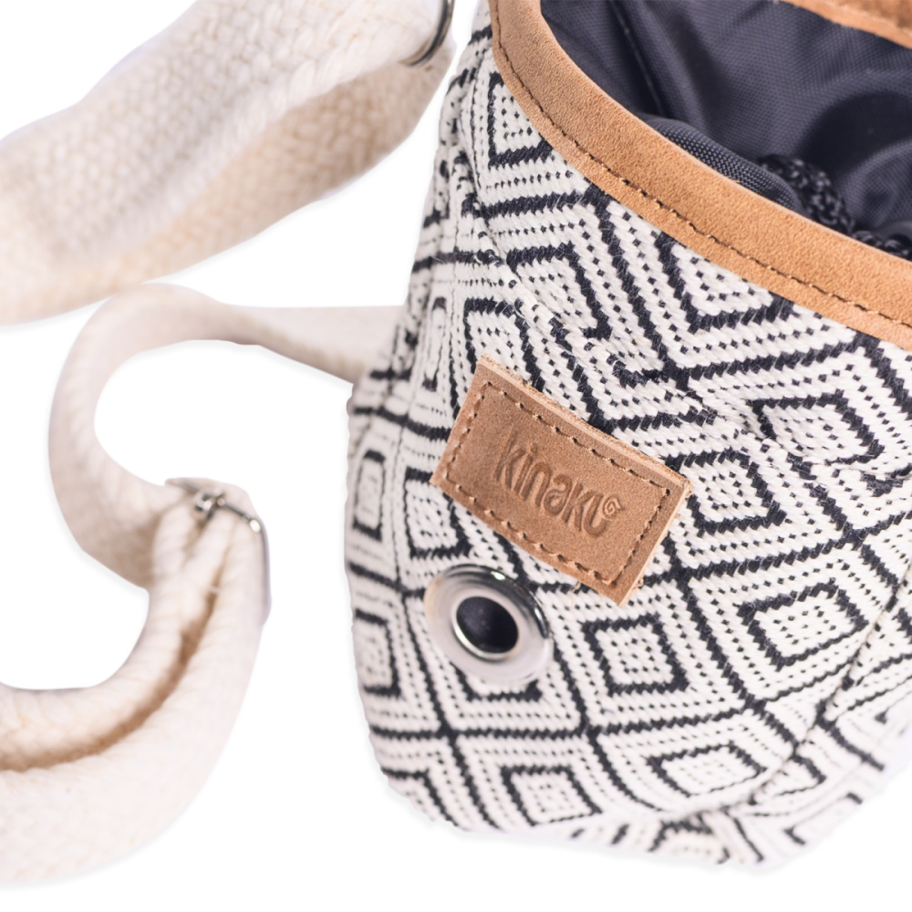 Kinaku Goody Bag STAKU schwarz/beige